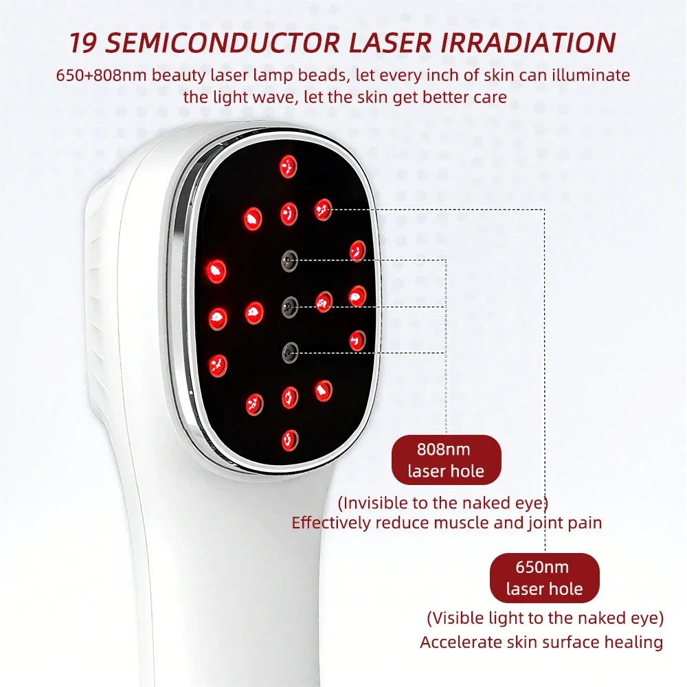 AuraBeam™ Pro – Red light therapy wand