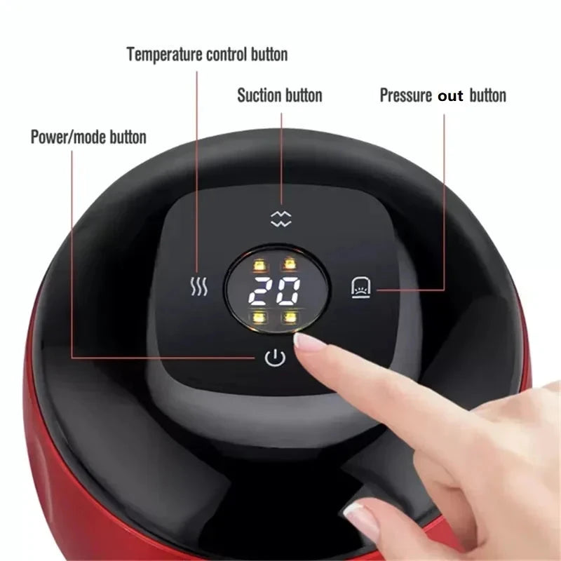 Wireless Electric Vacuum Cupping Set